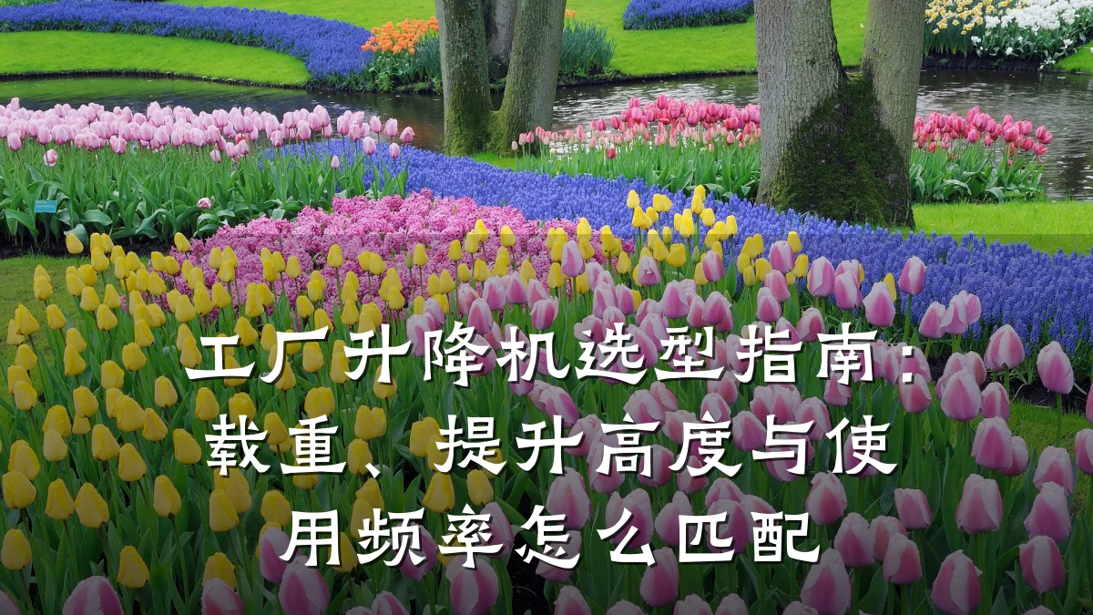 工厂升降机选型指南：载重、提升高度与使用频率怎么匹配