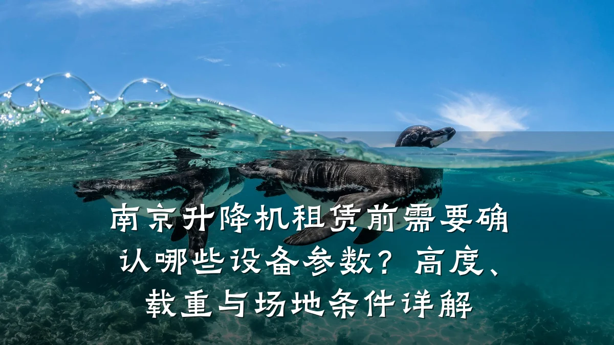 南京升降机租赁前需要确认哪些设备参数?高度、载重与场地条件详解