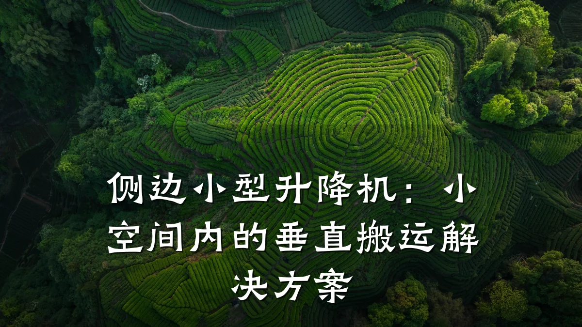 侧边小型升降机:小空间内的垂直搬运解决方案