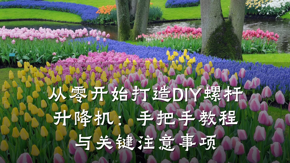 从零开始打造DIY螺杆升降机:手把手教程与关键注意事项