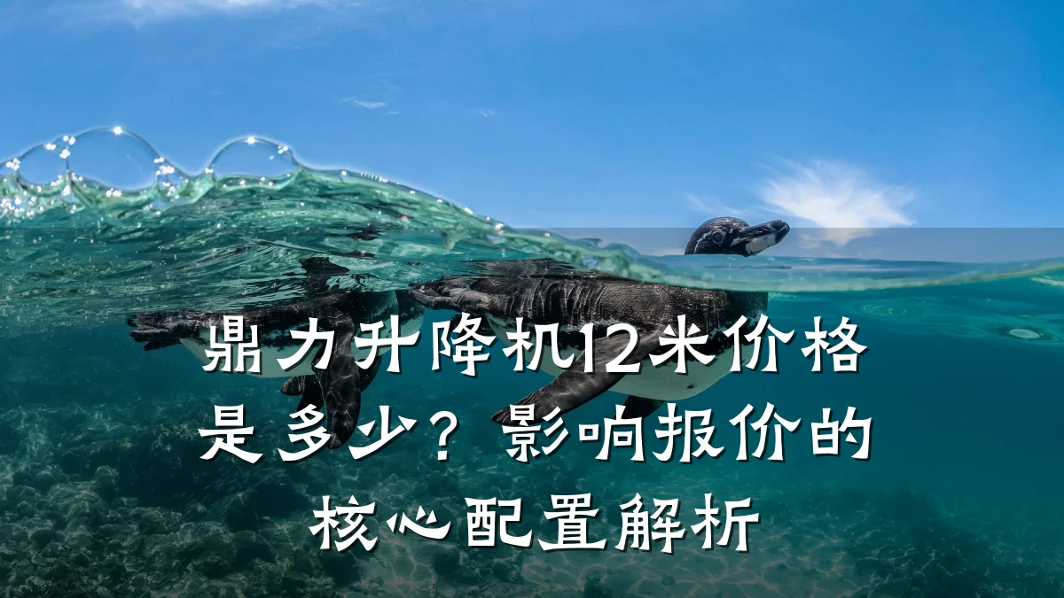 鼎力升降机12米价格是多少?影响报价的核心配置解析