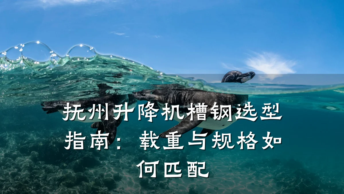 抚州升降机槽钢选型指南:载重与规格如何匹配