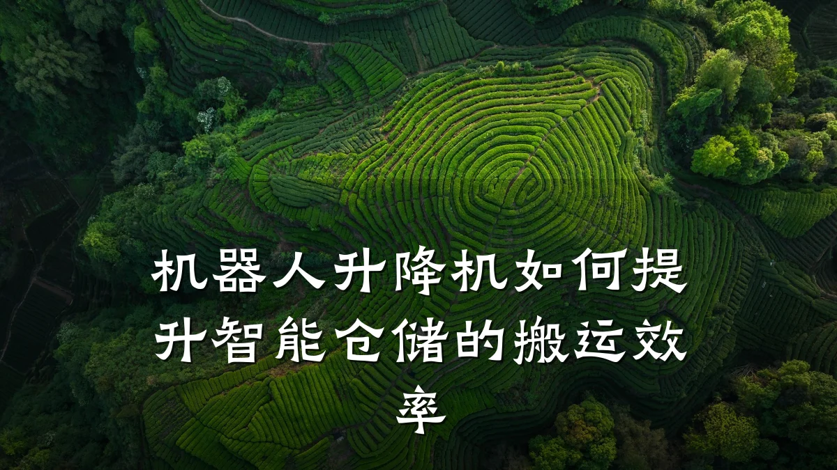 机器人升降机如何提升智能仓储的搬运效率