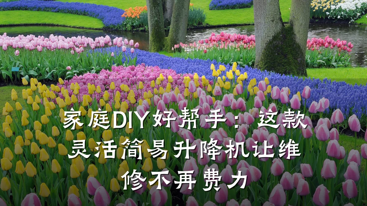 家庭DIY好帮手:这款灵活简易升降机让维修不再费力