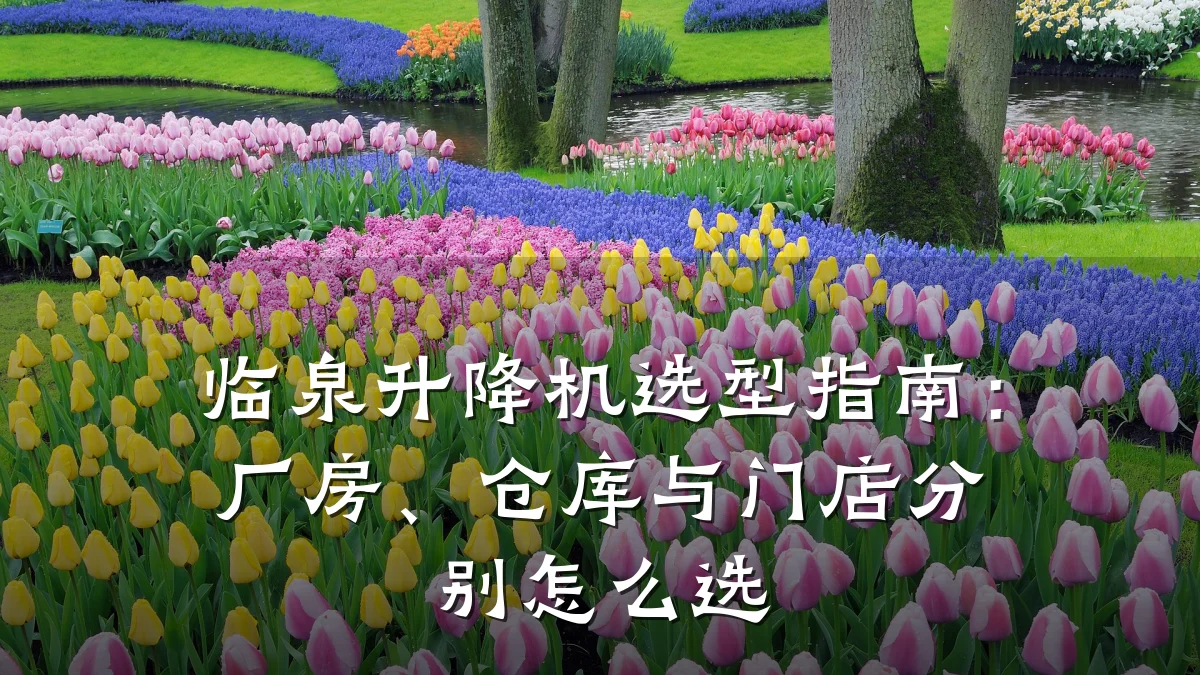 临泉升降机选型指南:厂房、仓库与门店分别怎么选