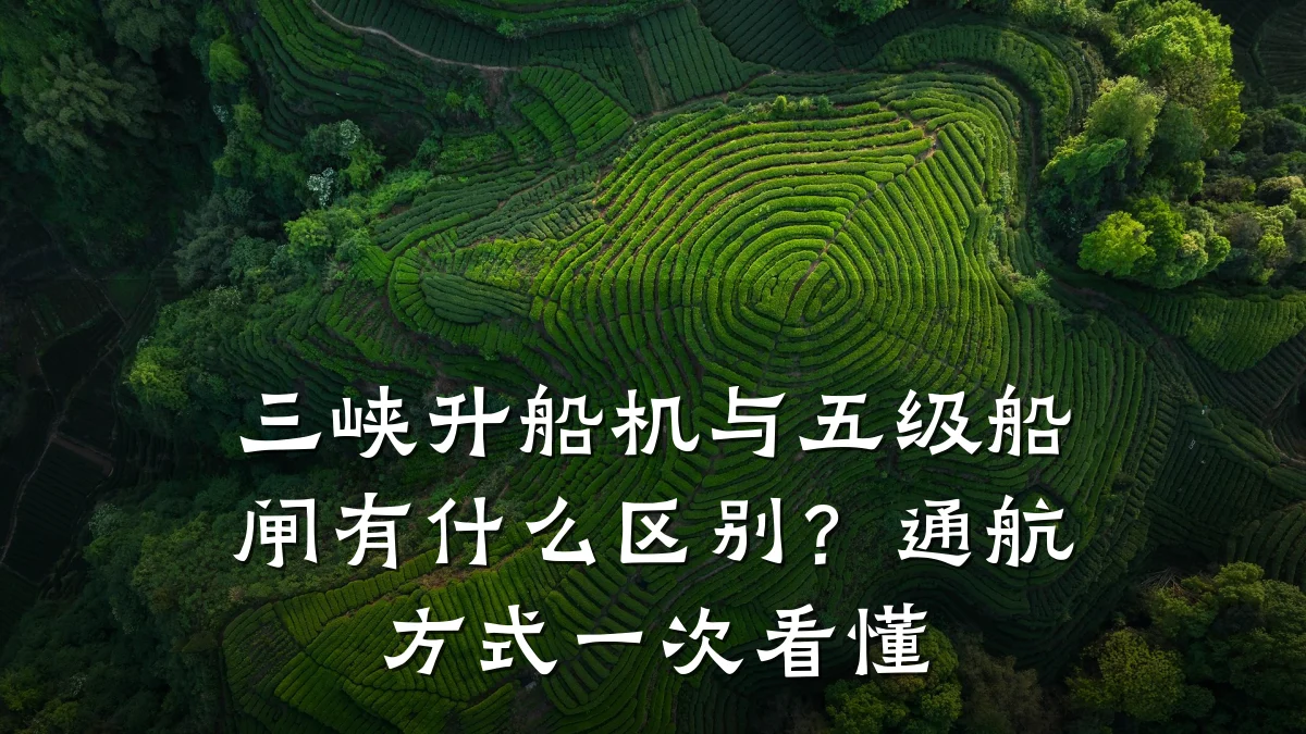 三峡升船机与五级船闸有什么区别？通航方式一次看懂