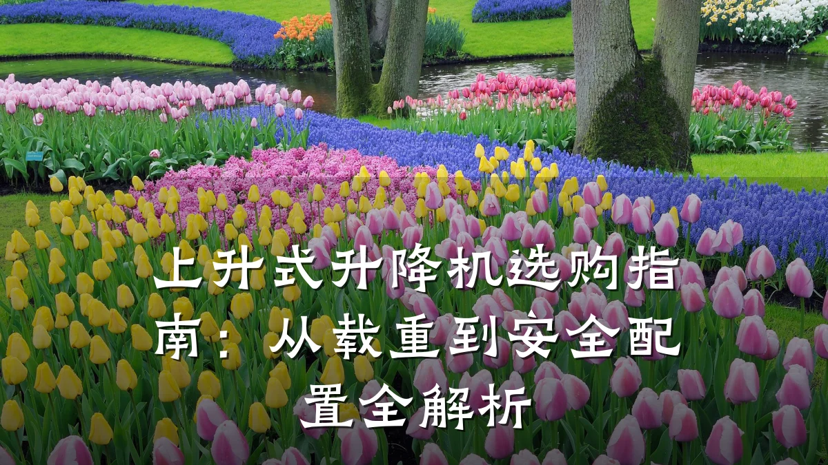 上升式升降机选购指南：从载重到安全配置全解析