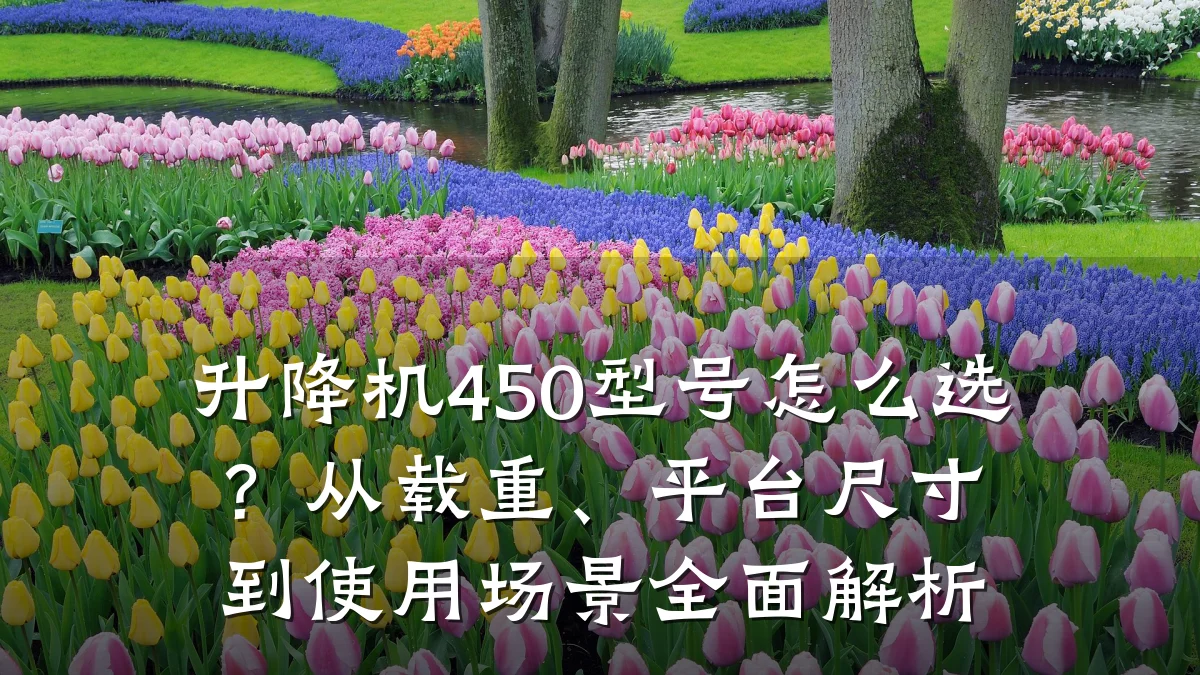 升降机450型号怎么选?从载重、平台尺寸到使用场景全面解析