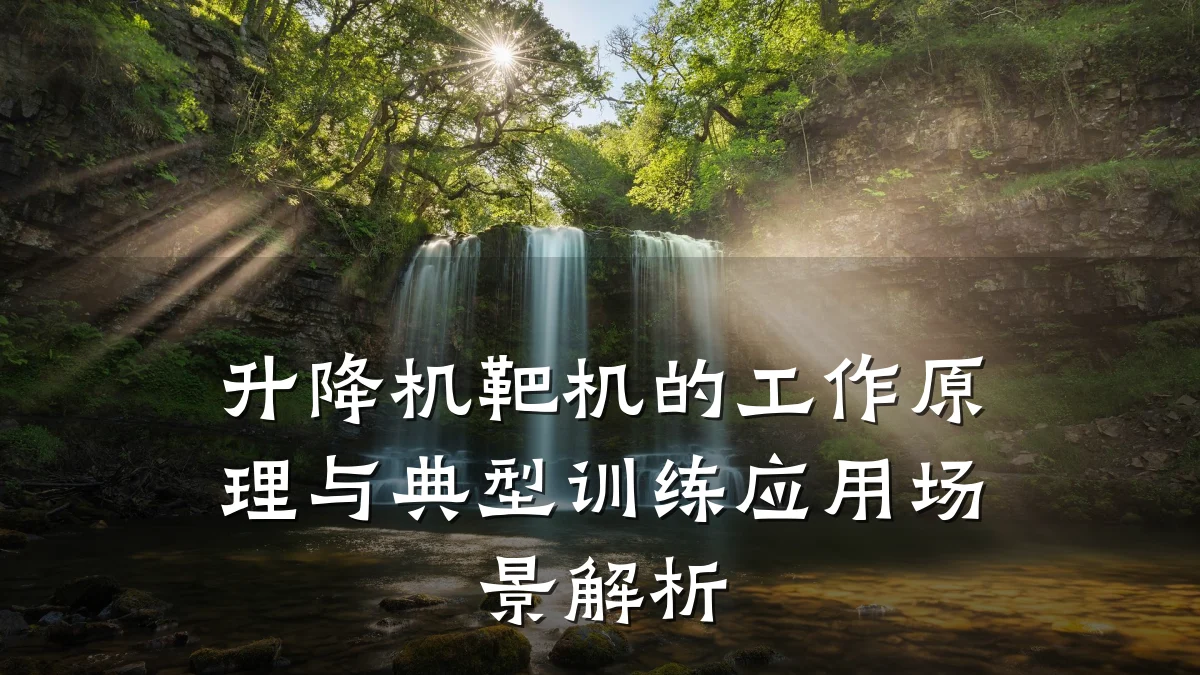 升降机靶机的工作原理与典型训练应用场景解析