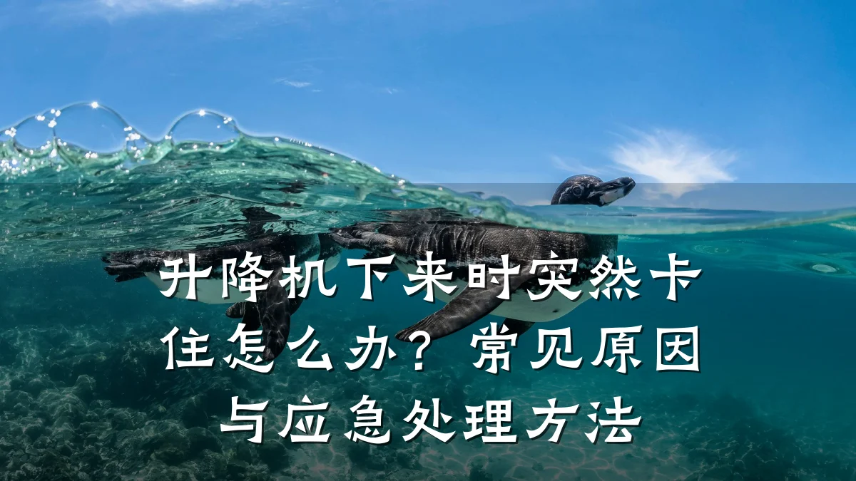 升降机下来时突然卡住怎么办?常见原因与应急处理方法