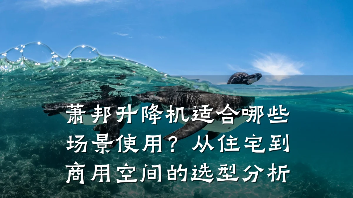 萧邦升降机适合哪些场景使用?从住宅到商用空间的选型分析