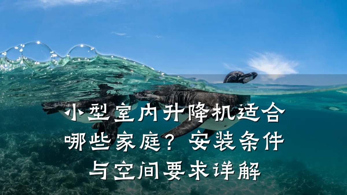 小型室内升降机适合哪些家庭?安装条件与空间要求详解