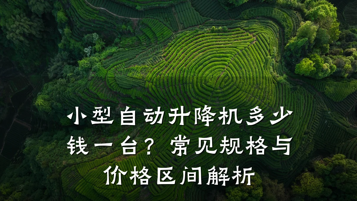 小型自动升降机多少钱一台?常见规格与价格区间解析