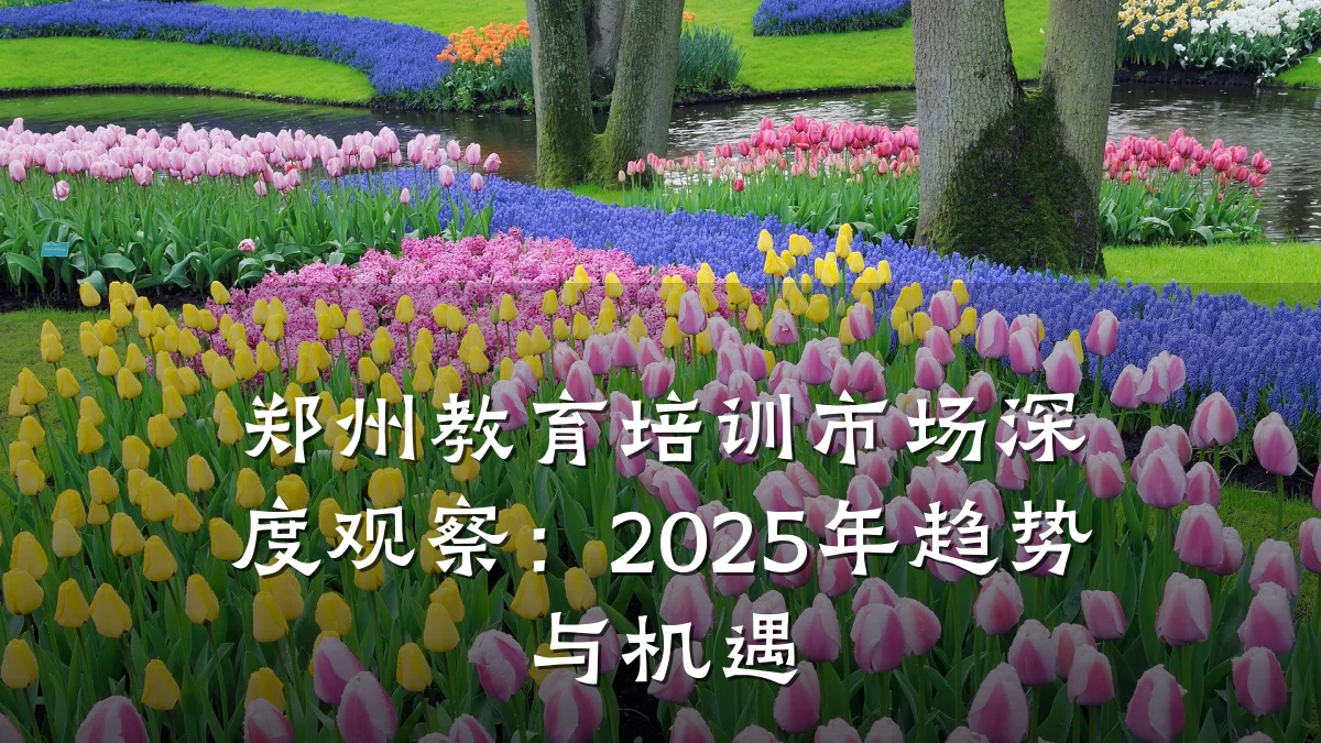 郑州教育培训市场深度观察：2025年趋势与机遇